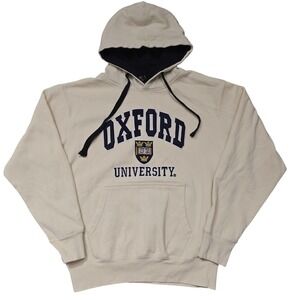 Oxford University Hoodie Mens Medium Pullover Crest‎ Sweatshirt College